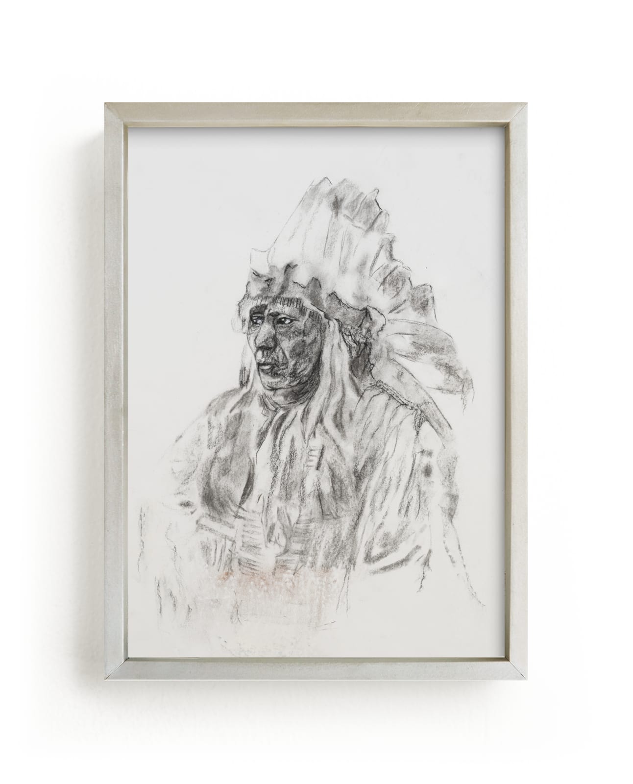 "Peace Warrior" by Ramnik Velji in beautiful frame options and a variety of sizes.