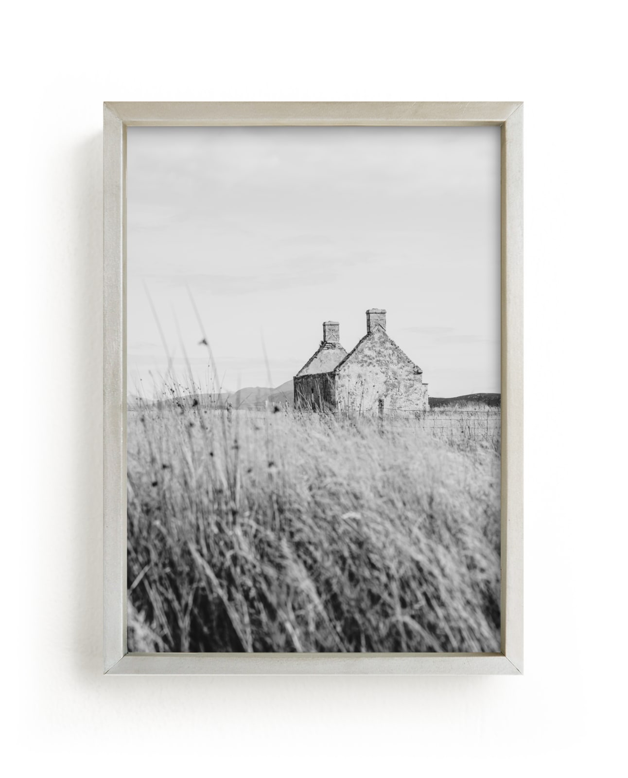 "highland prairie II mono" by Kamala Nahas in beautiful frame options and a variety of sizes.