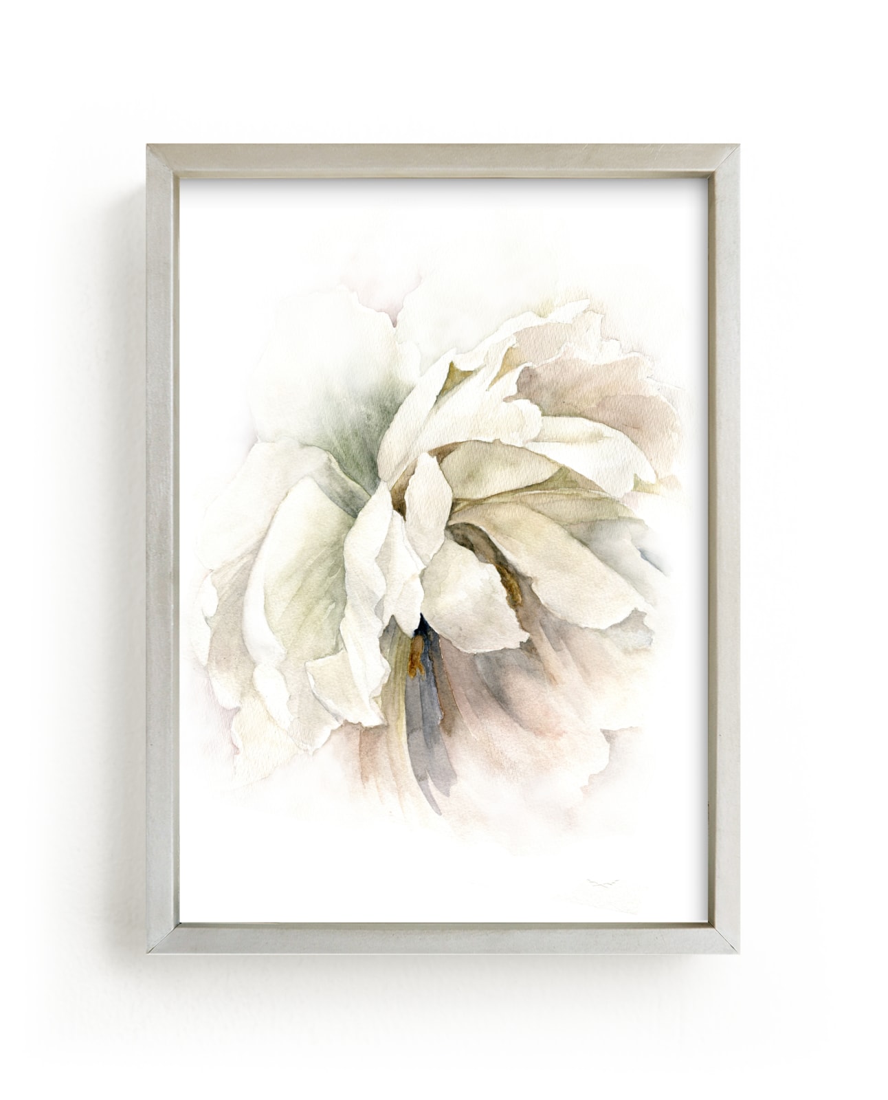 "Neutral Petals" by Jess Blazejewski in beautiful frame options and a variety of sizes.