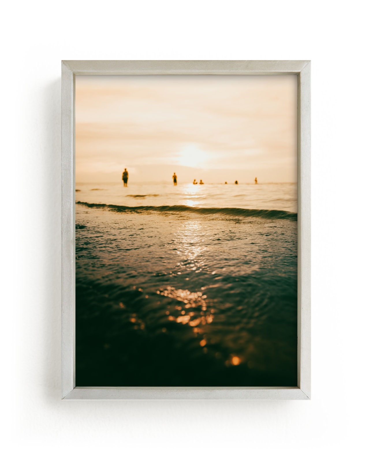 "Dusk Dip I" by David Michuki in beautiful frame options and a variety of sizes.