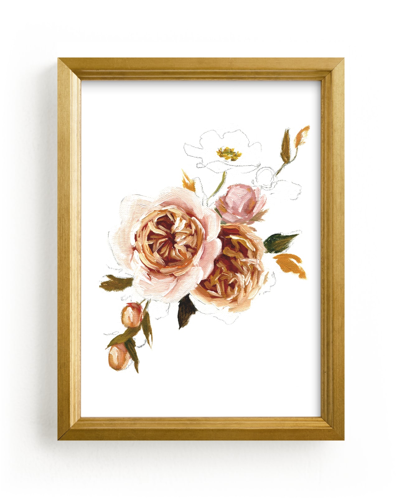 "Harvest Roses" by Jess Blazejewski in beautiful frame options and a variety of sizes.