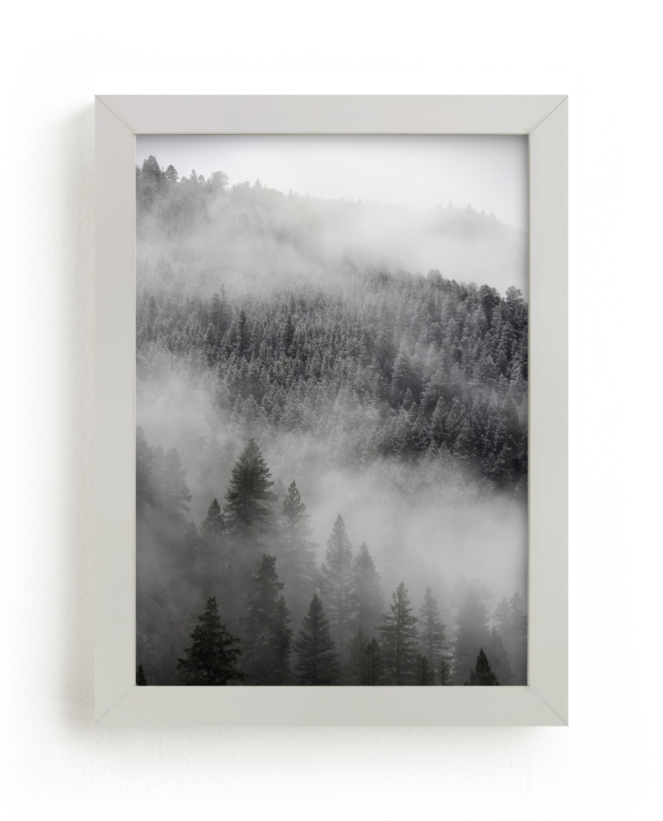 "Into the Fog" - Limited Edition Art Print by Jenna Holcomb in beautiful frame options and a variety of sizes.