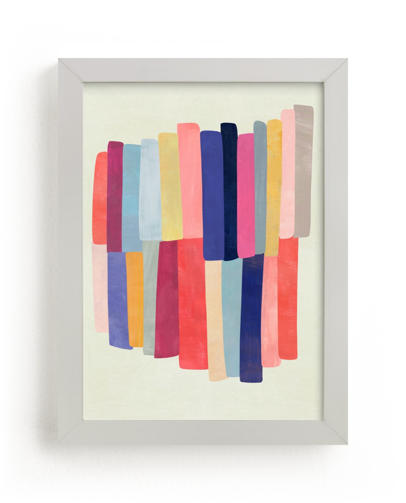 "Barred" - Grownup Open Edition Non-custom Art Print by melanie mikecz in beautiful frame options and a variety of sizes.