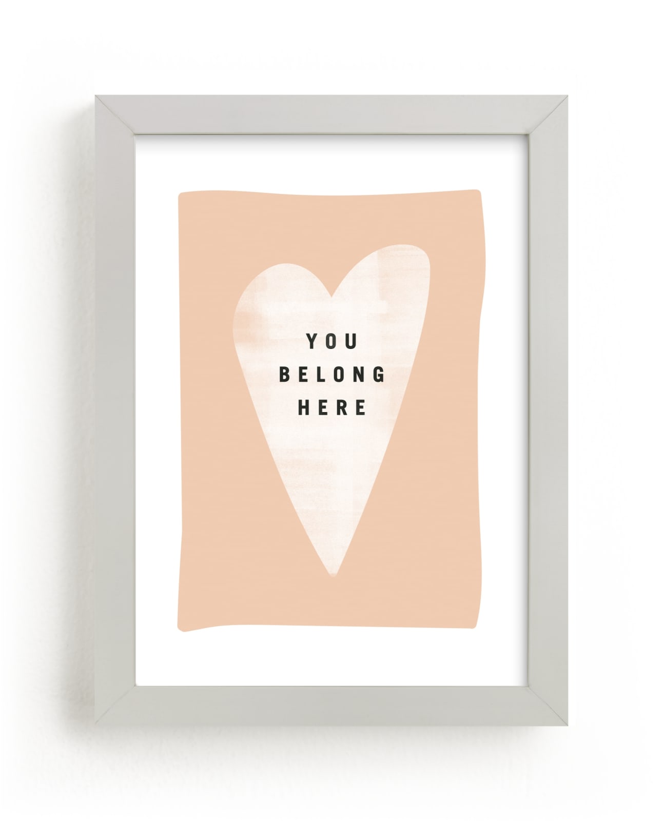"you belong here" - Limited Edition Art Print by Lindsay Stetson Thompson in beautiful frame options and a variety of sizes.