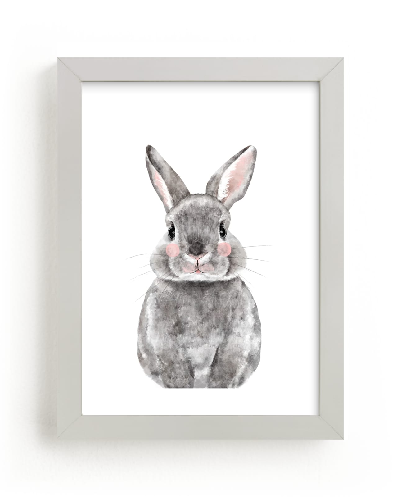 "Baby Animal Rabbit" by Cass Loh in beautiful frame options and a variety of sizes.