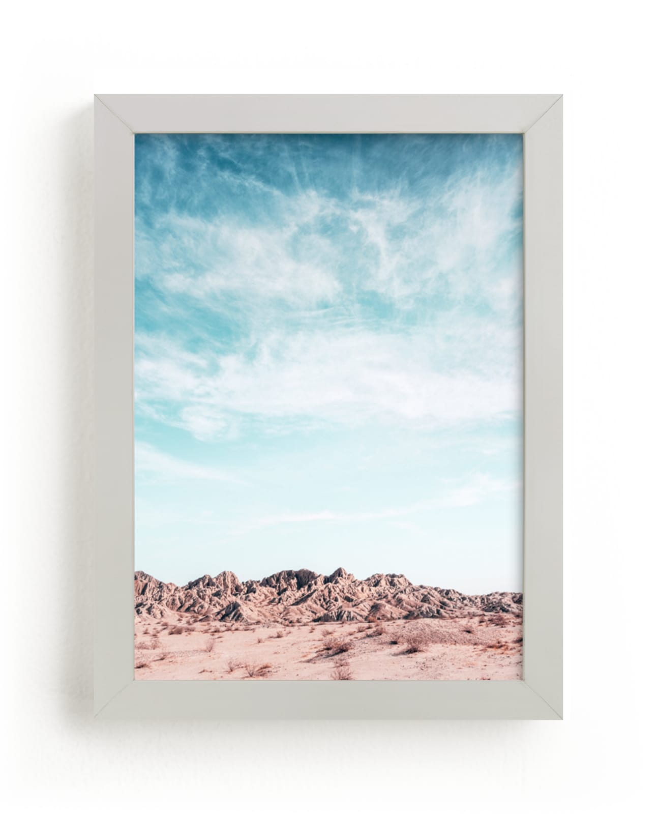 "Painted Canyon Sky 3" - Art Print by Kamala Nahas in beautiful frame options and a variety of sizes.
