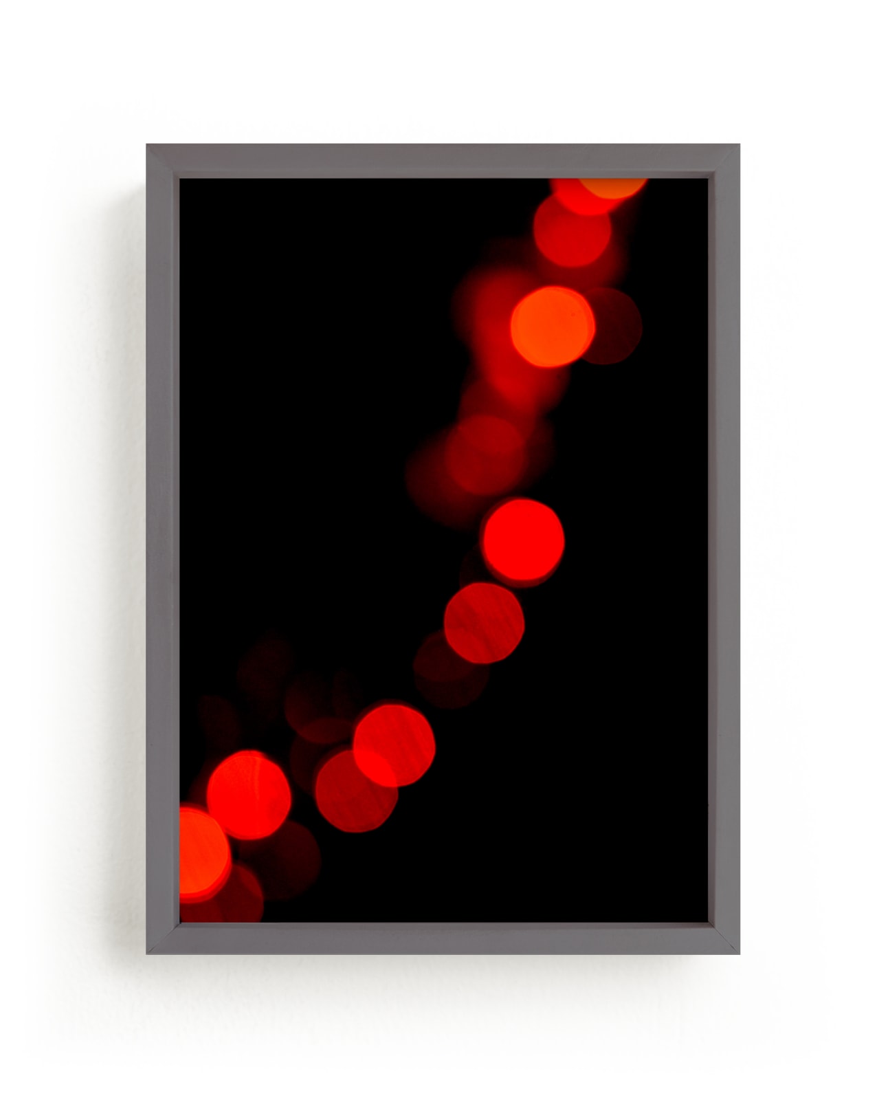 "Red Bokeh #2" by Jonathan Brooks in beautiful frame options and a variety of sizes.