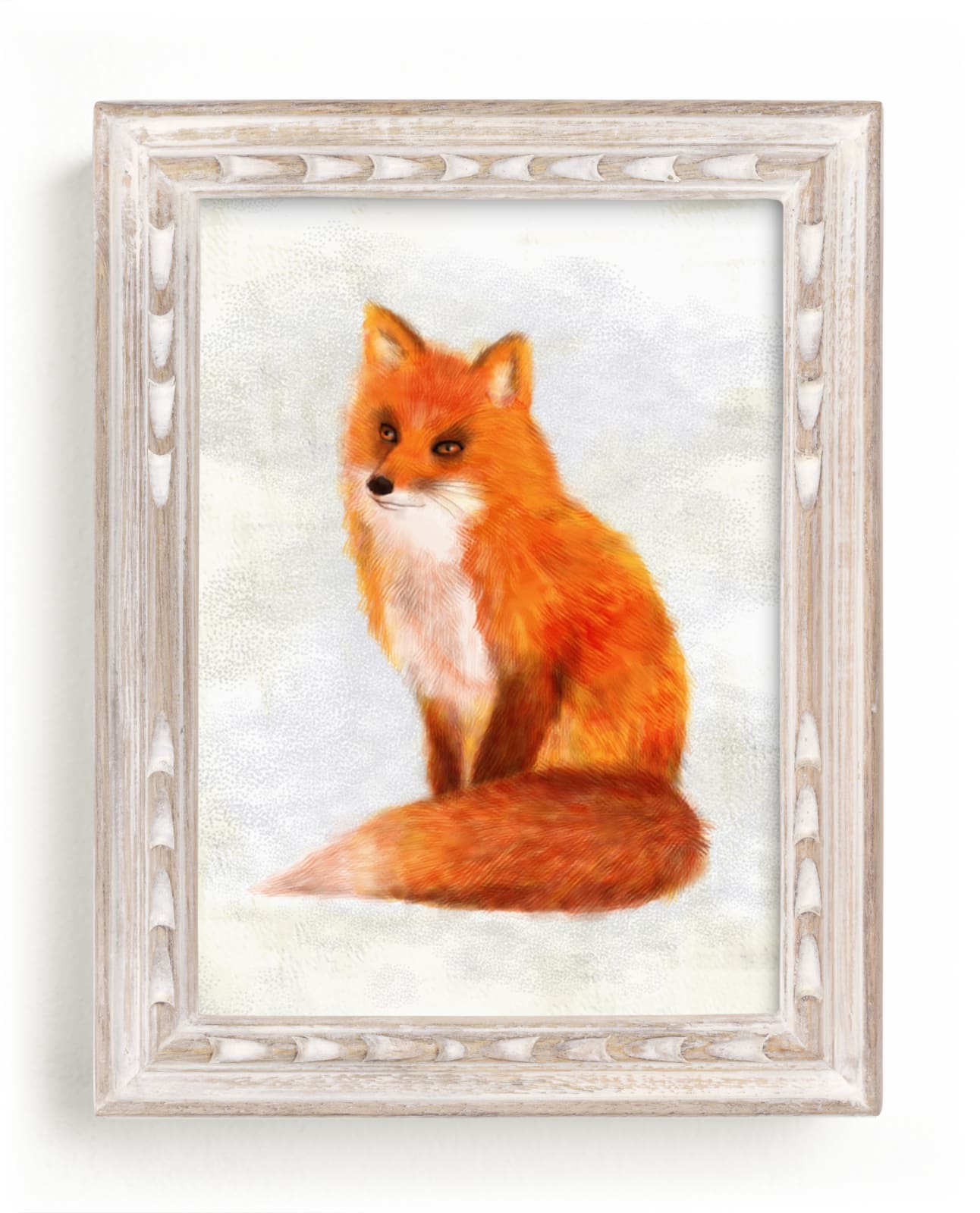 "Mr. Fox" - Art Print by iamtanya in beautiful frame options and a variety of sizes.