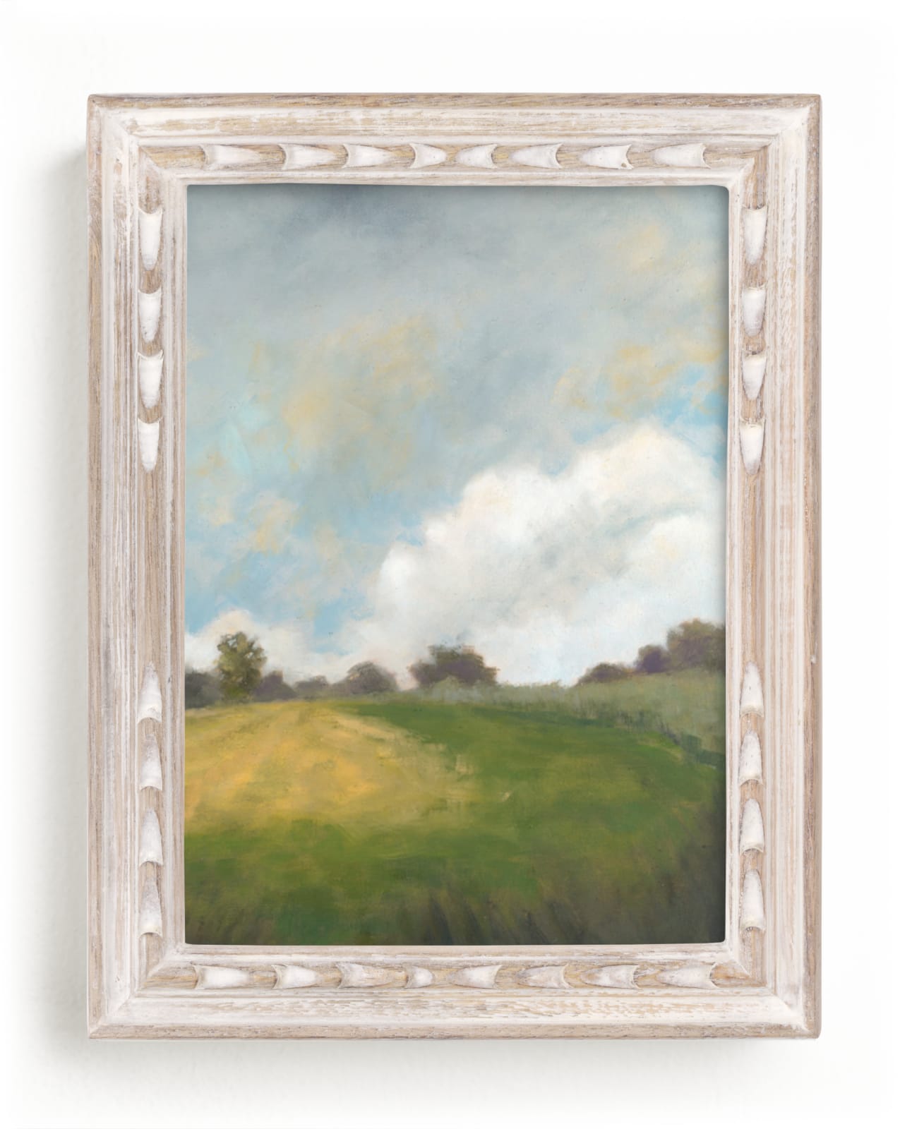 "Summer Path" - Art Print by Stephanie Goos Johnson in beautiful frame options and a variety of sizes.