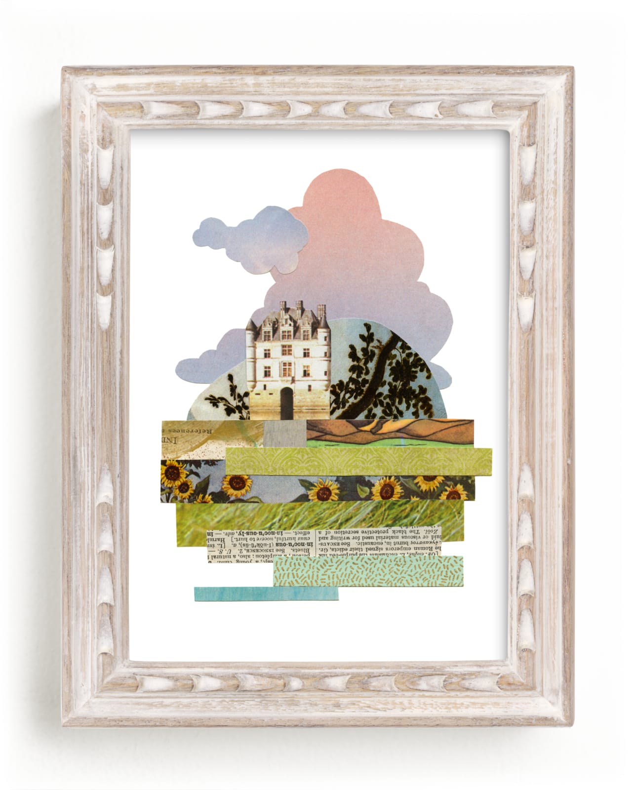 "Fairytale Field" - Art Print by Field and Sky in beautiful frame options and a variety of sizes.