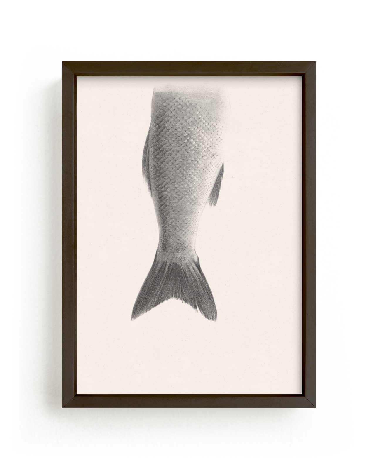 "Fin" - Limited Edition Art Print by jinseikou in beautiful frame options and a variety of sizes.