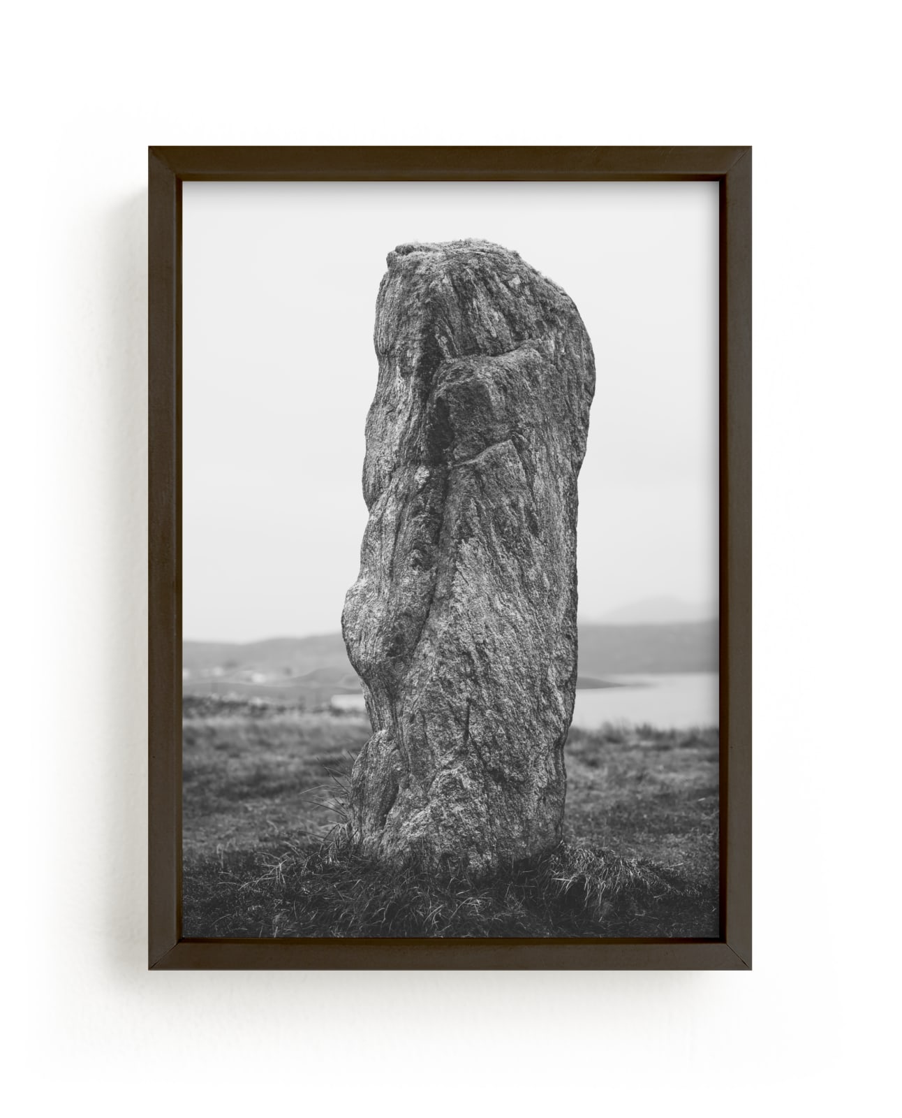 "Standing Stones III" - Limited Edition Art Print by Kamala Nahas in beautiful frame options and a variety of sizes.