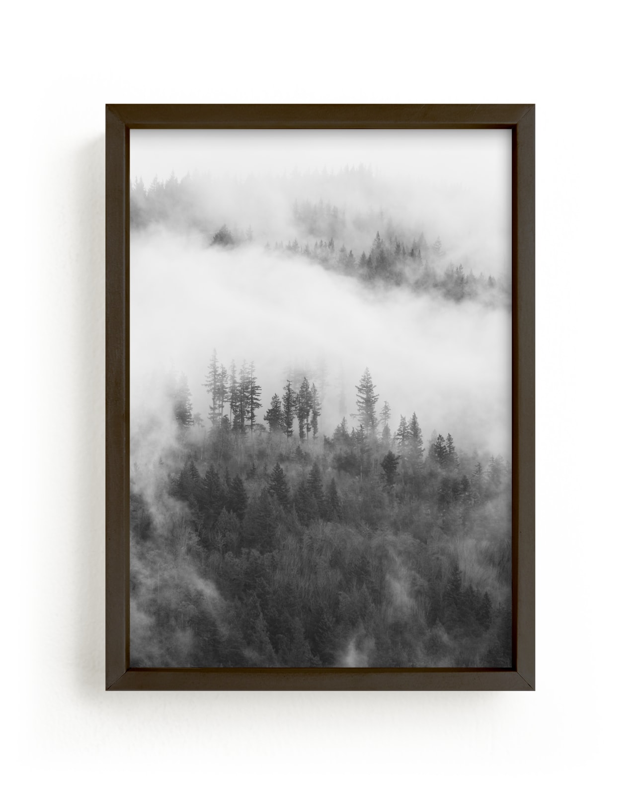 "Hillside Fog" - Limited Edition Art Print by Jennifer Morrow in beautiful frame options and a variety of sizes.