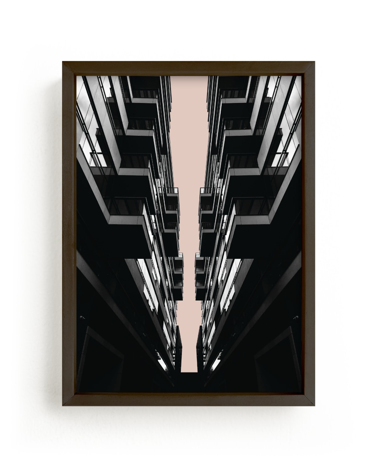 "Balconies" - Limited Edition Art Print by Rebecca Humphreys in beautiful frame options and a variety of sizes.