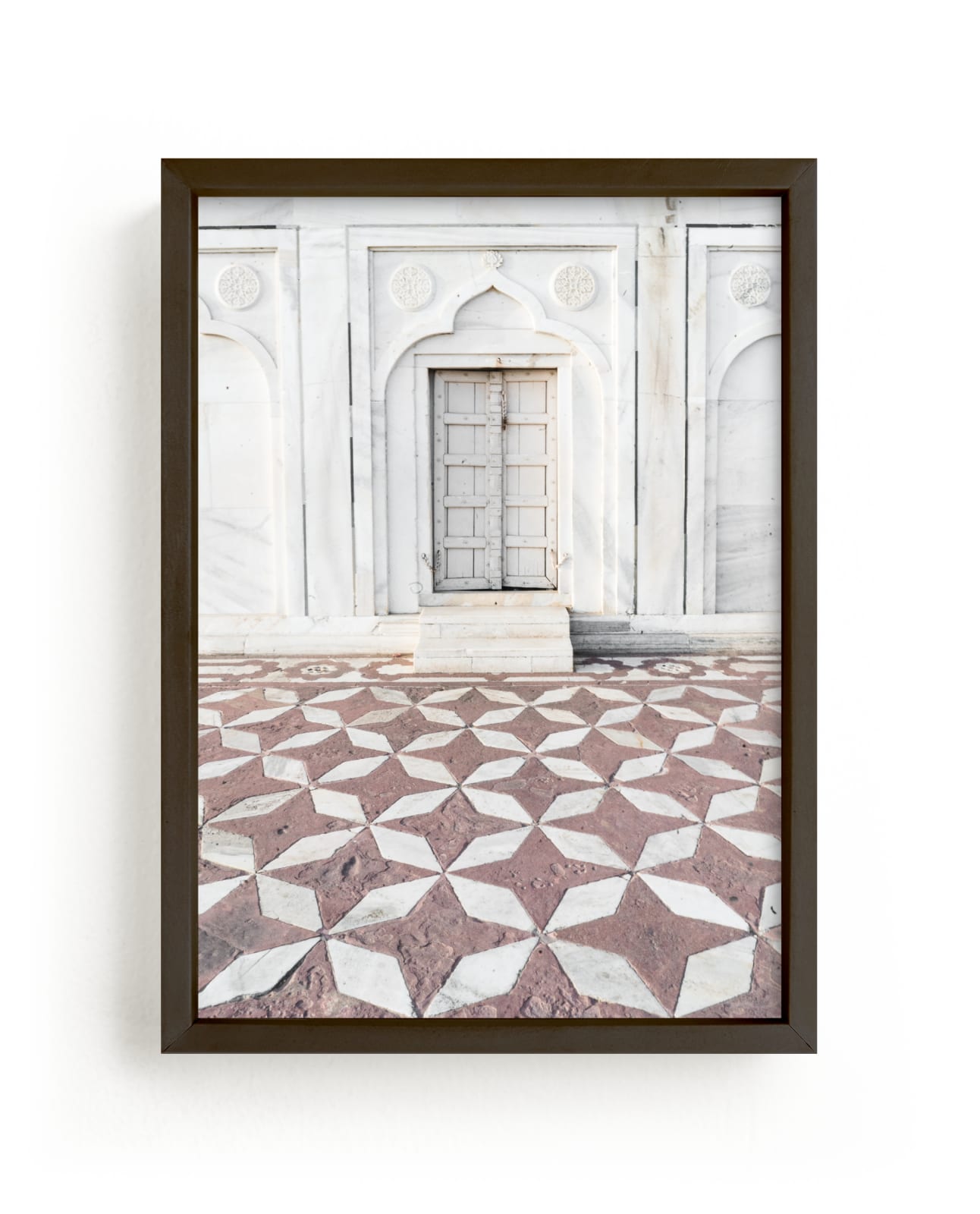 "Palace Walk 1" - Limited Edition Art Print by Kamala Nahas in beautiful frame options and a variety of sizes.