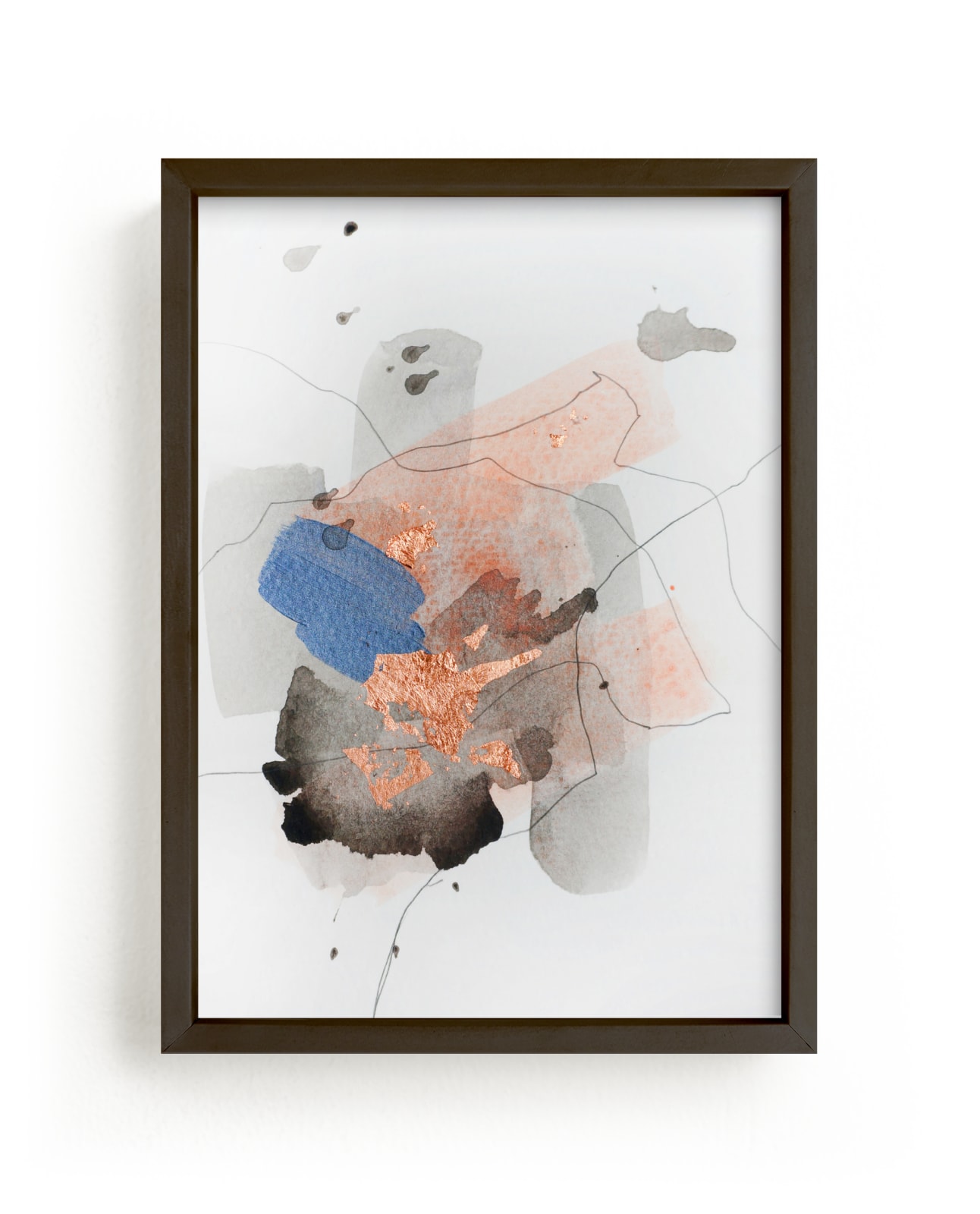 "Divide #2" - Limited Edition Art Print by Christine Olmstead in beautiful frame options and a variety of sizes.