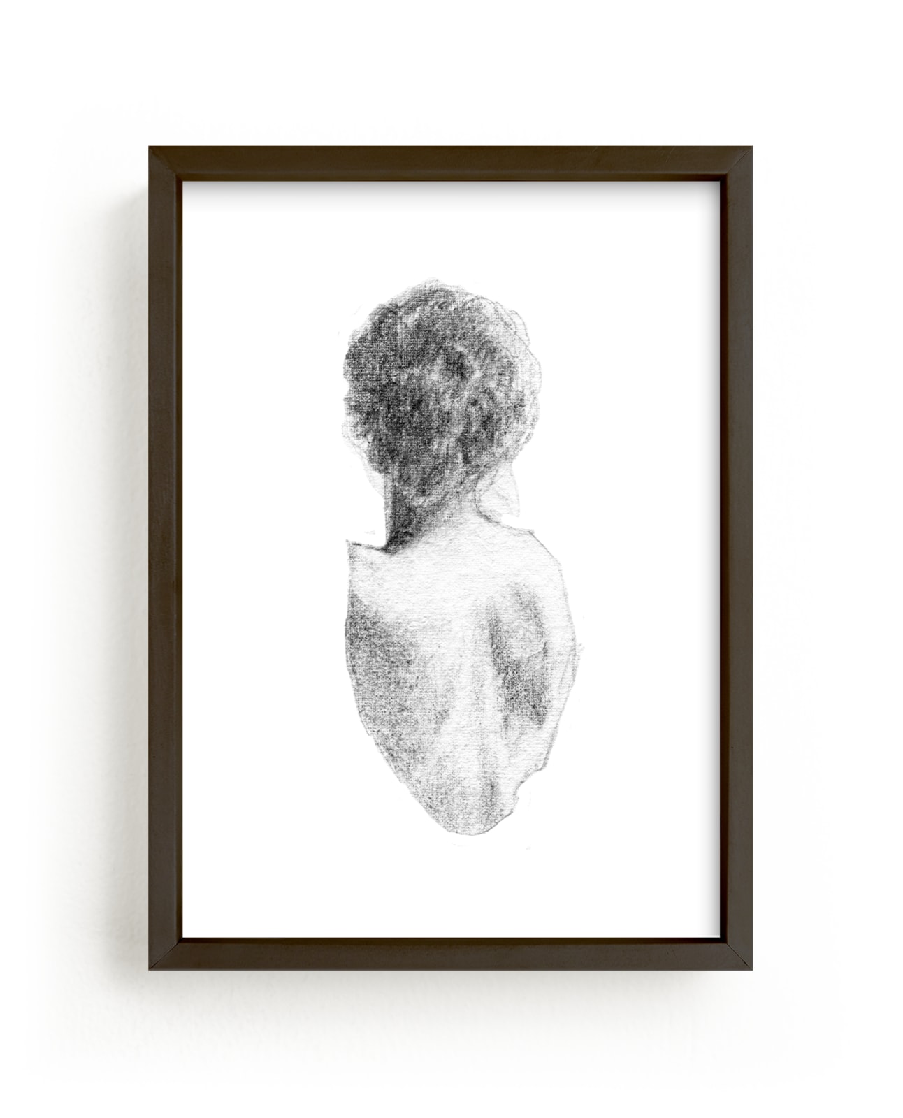 "Figure Drawing No.17" - Limited Edition Art Print by Jess Blazejewski in beautiful frame options and a variety of sizes.