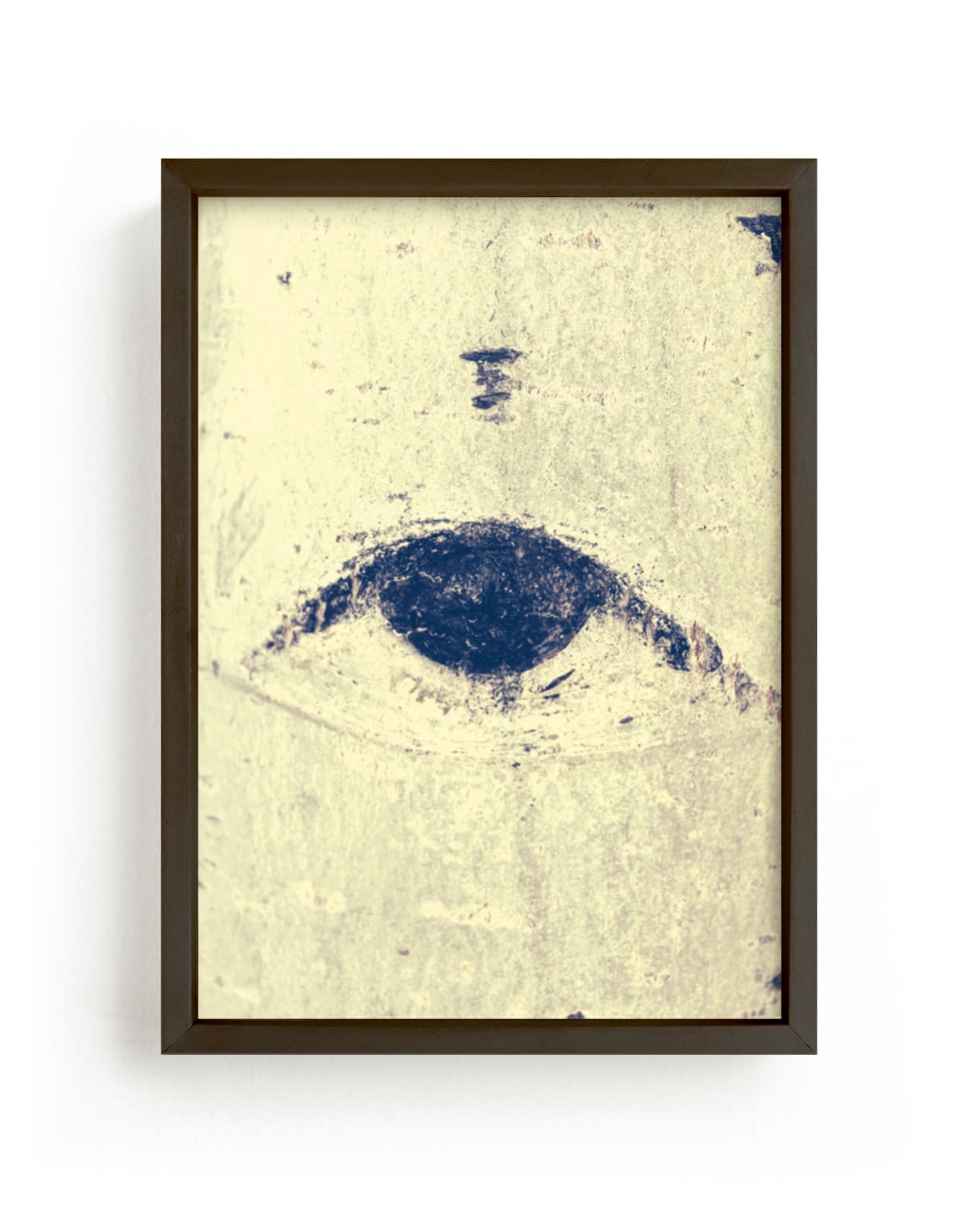"Melancholy Gaze" - Limited Edition Art Print by Design Lotus in beautiful frame options and a variety of sizes.