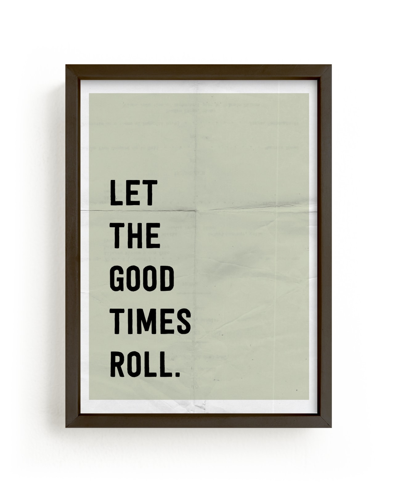 "Let the Good Times Roll" - Limited Edition Art Print by Morgan Kendall in beautiful frame options and a variety of sizes.