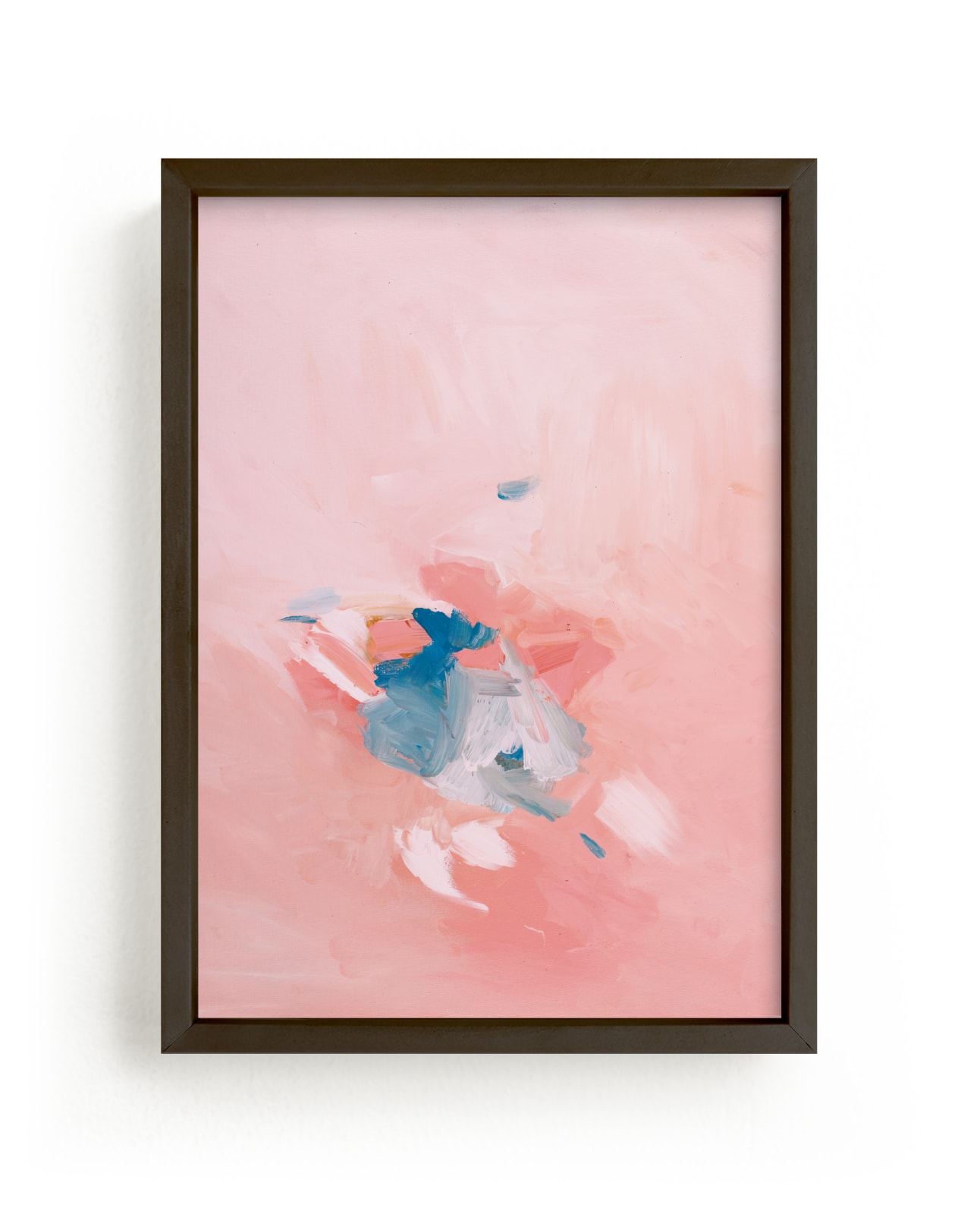 "Soft Coral" - Grownup Open Edition Non-custom Art Print by Caryn Owen in beautiful frame options and a variety of sizes.