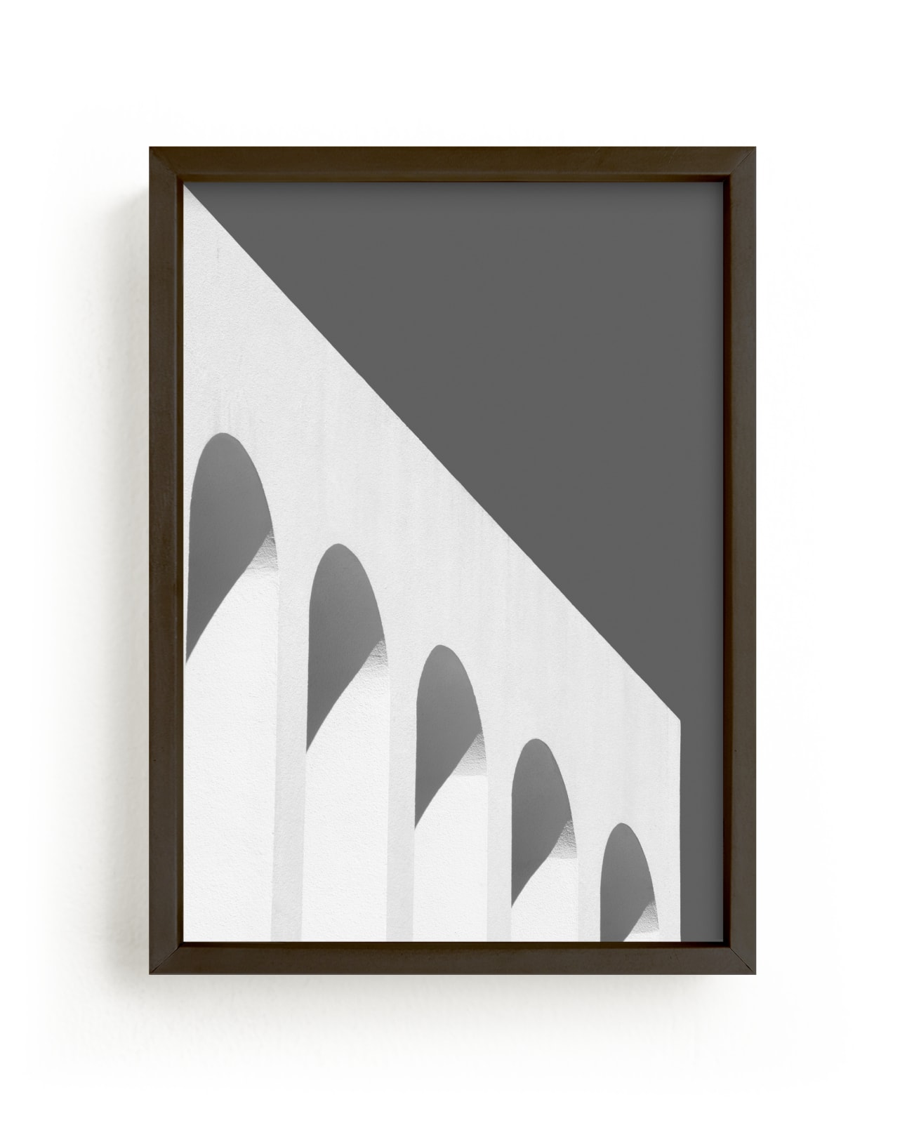 "Arches in black and white" - Open Edition Fine Art Print by Alaric Yanos in beautiful frame options and a variety of sizes.