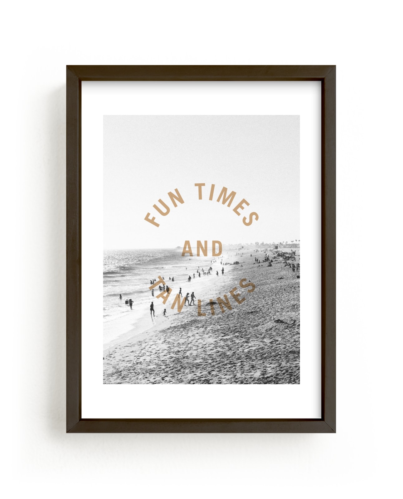 "tan lines" - Limited Edition Art Print by Lindsay Stetson Thompson in beautiful frame options and a variety of sizes.