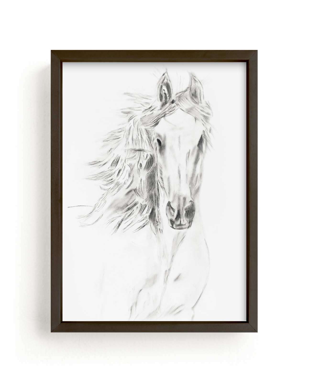 "Equine Vanity" - Art Print by Ramnik Velji in beautiful frame options and a variety of sizes.