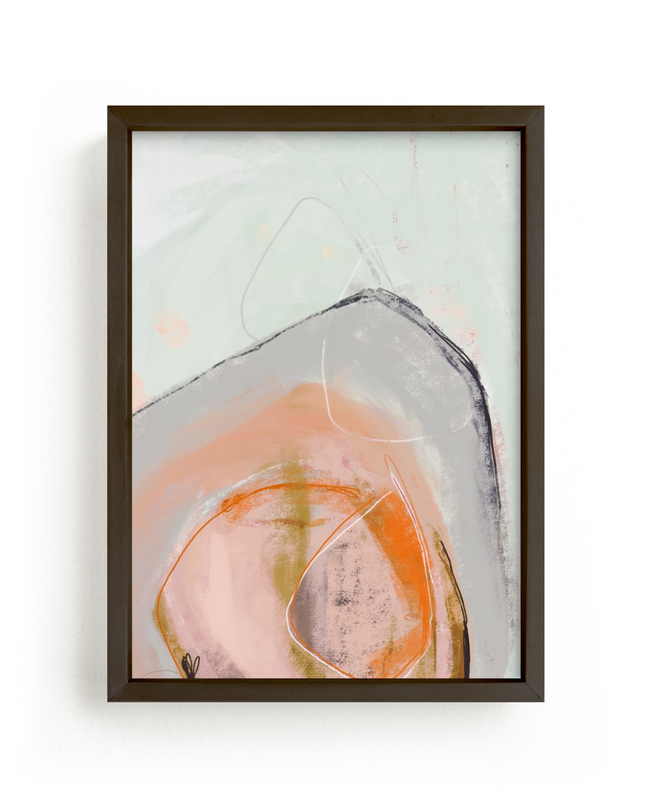 "Ordinarily Held" - Art Print by Amy Moen in beautiful frame options and a variety of sizes.