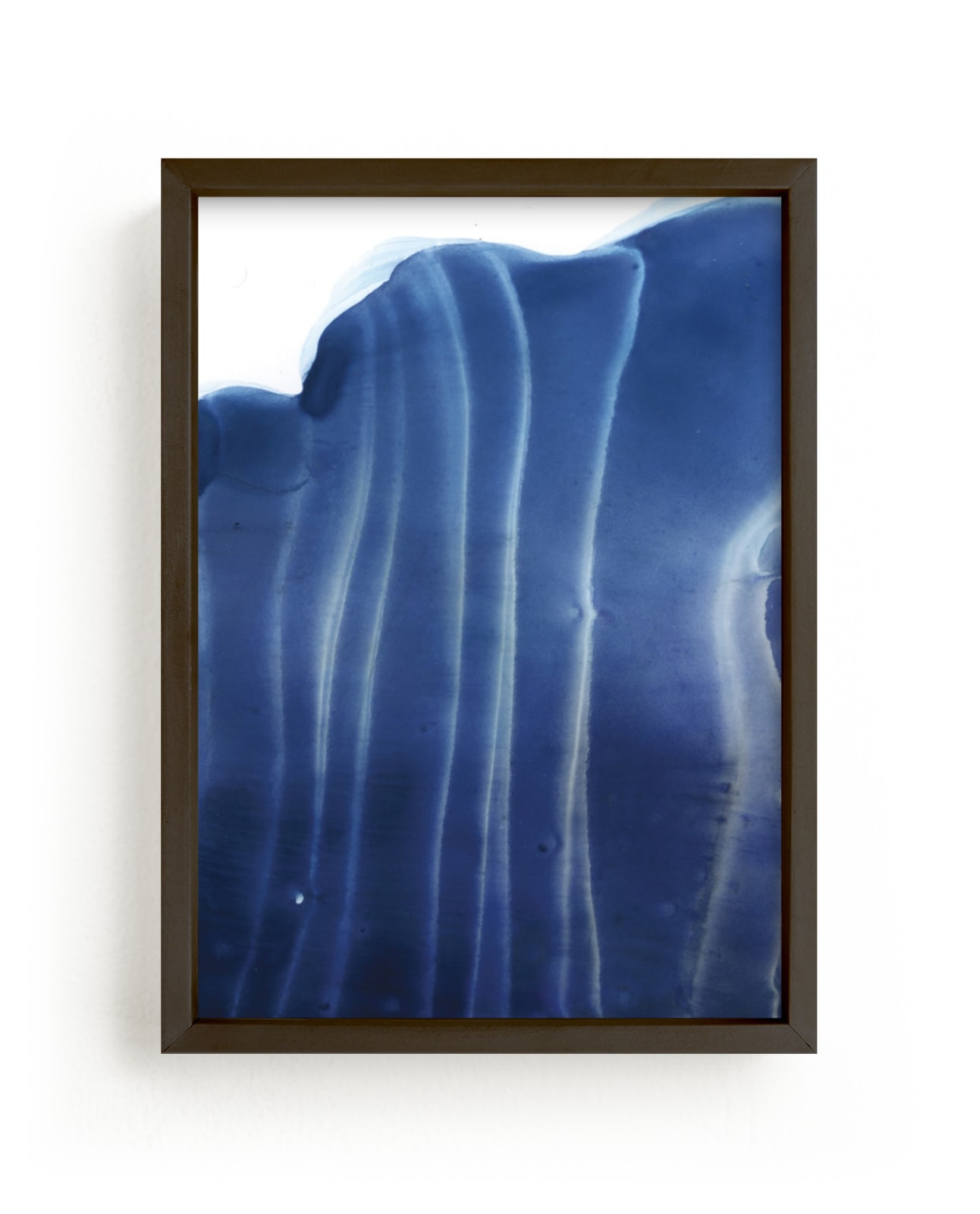 "Vertical wave" - Art Print by Helen Halik in beautiful frame options and a variety of sizes.