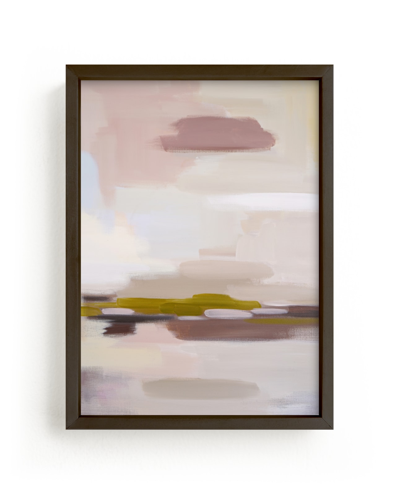 "Mellow Taupe Horizon Ⅱ" by Shina Choi in beautiful frame options and a variety of sizes.