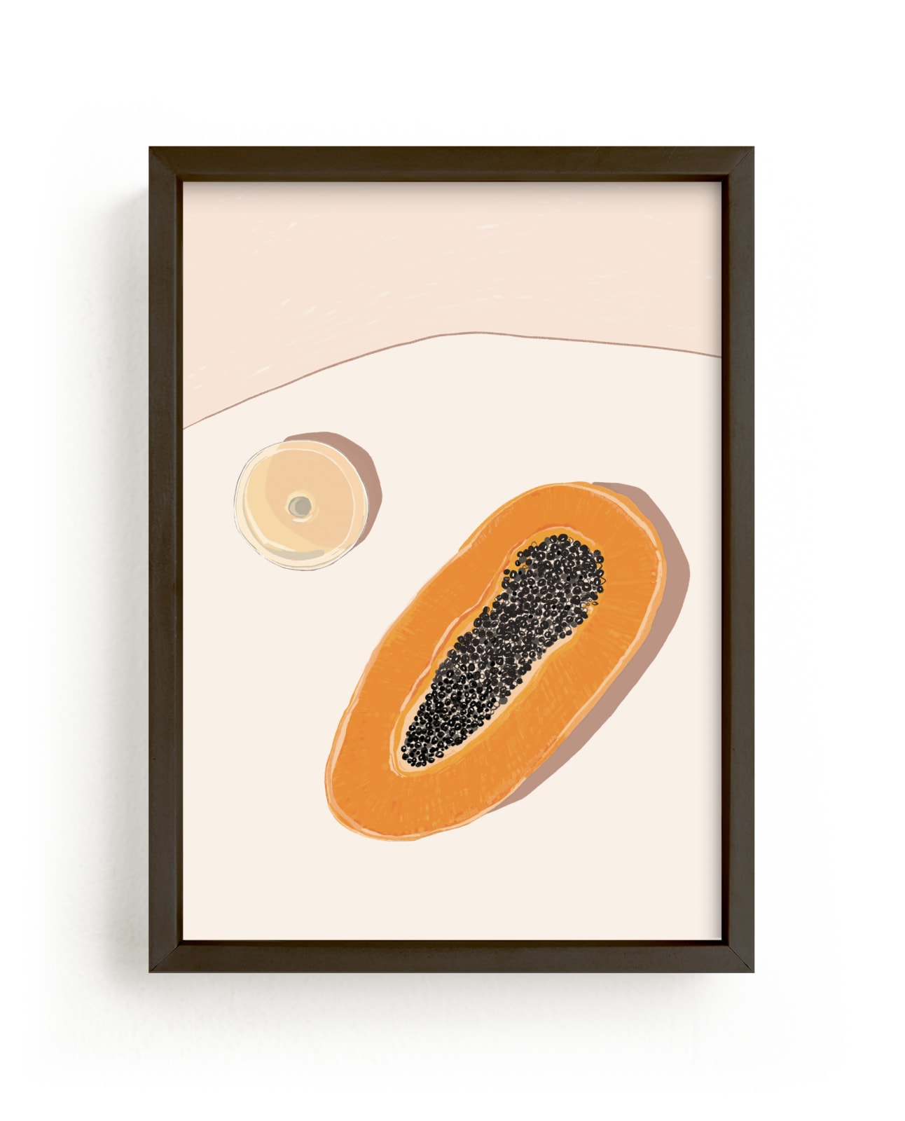Papaya Still Life