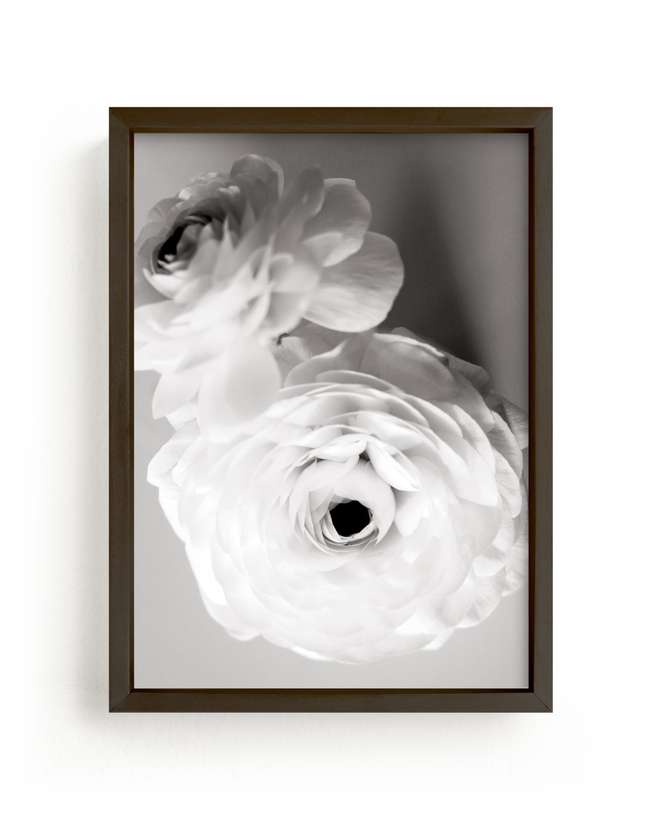 "Floral Monochrome" by Katrina Lindhorst in beautiful frame options and a variety of sizes.