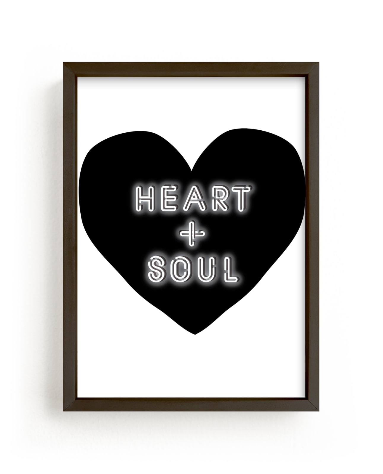 "Heart + Soul" by Kisco Print Shop in beautiful frame options and a variety of sizes.
