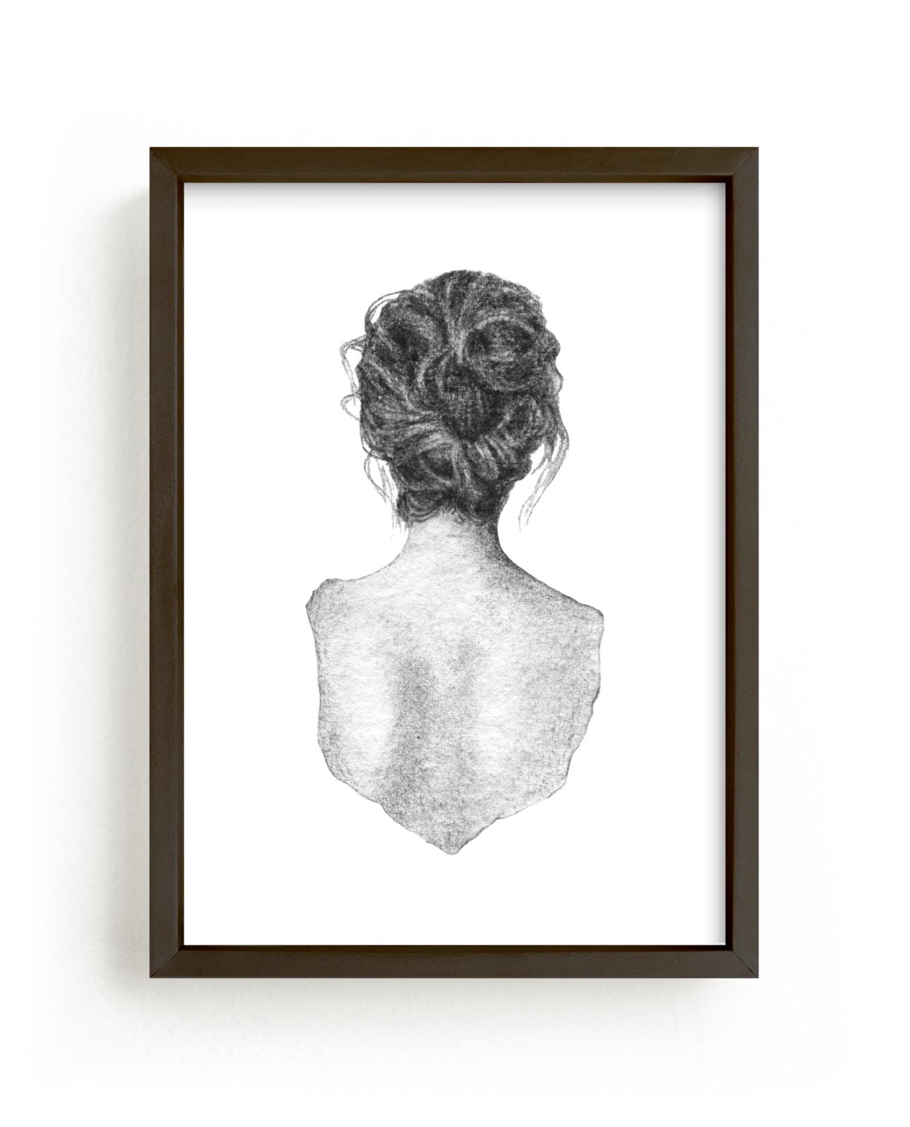 "Figure Drawing no.18" by Jess Blazejewski in beautiful frame options and a variety of sizes.