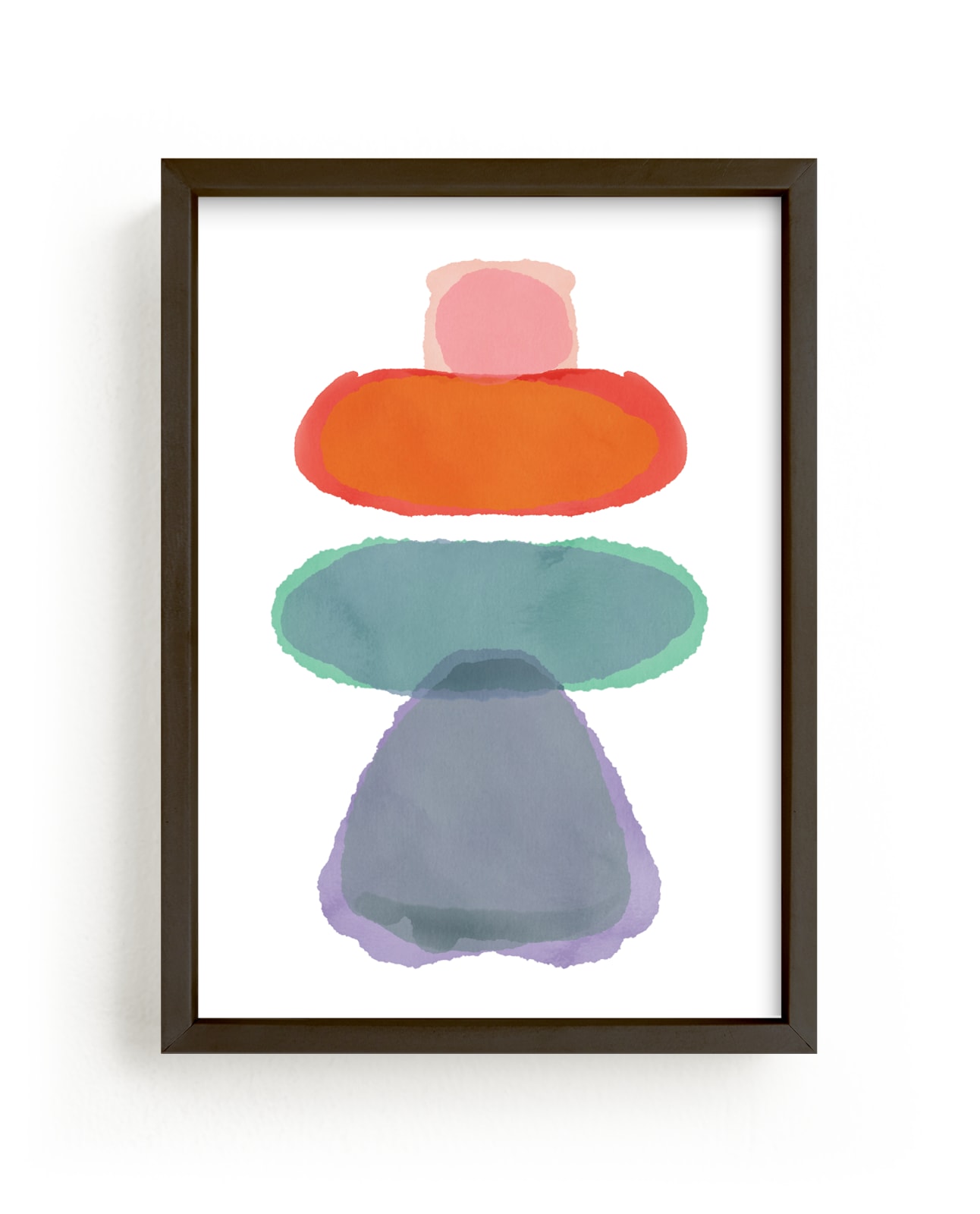"Totem-Child" by Maggie Ramirez Burns in beautiful frame options and a variety of sizes.