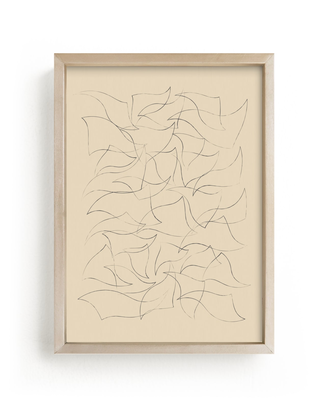 "Flock" - Limited Edition Art Print by Yohaku Oshima in beautiful frame options and a variety of sizes.