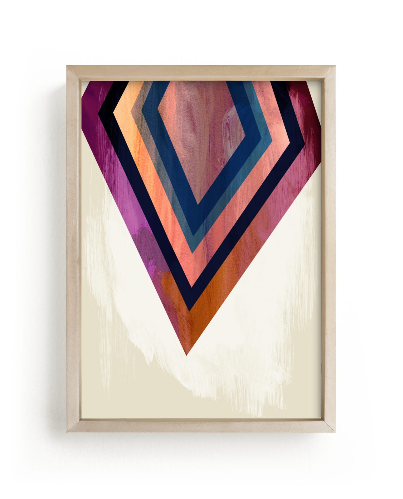 "Geo Point" - Limited Edition Art Print by Field and Sky in beautiful frame options and a variety of sizes.