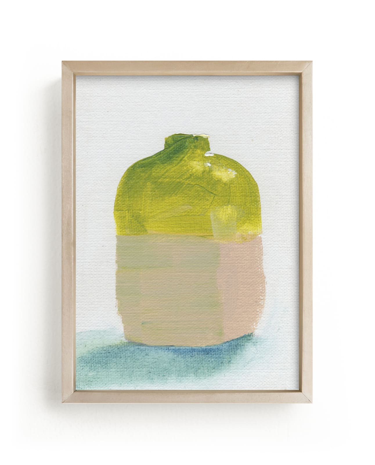 "Olive Vase" - Art Print by Lindsay Megahed in beautiful frame options and a variety of sizes.