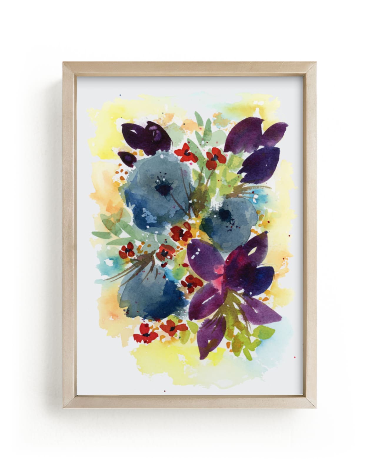 "All the Flowers" - Art Print by Lindsay Megahed in beautiful frame options and a variety of sizes.