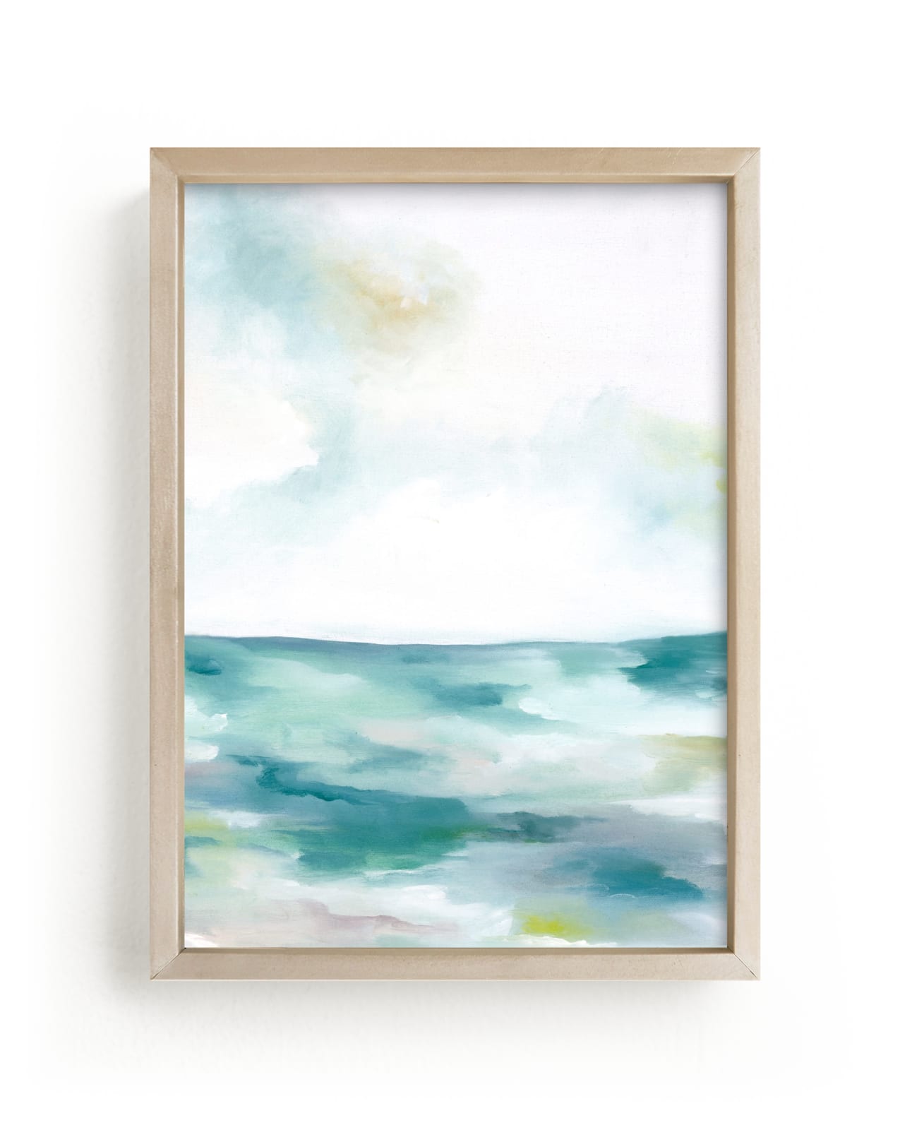"Evergreen Dream" - Art Print by Nicoletta Savod in beautiful frame options and a variety of sizes.