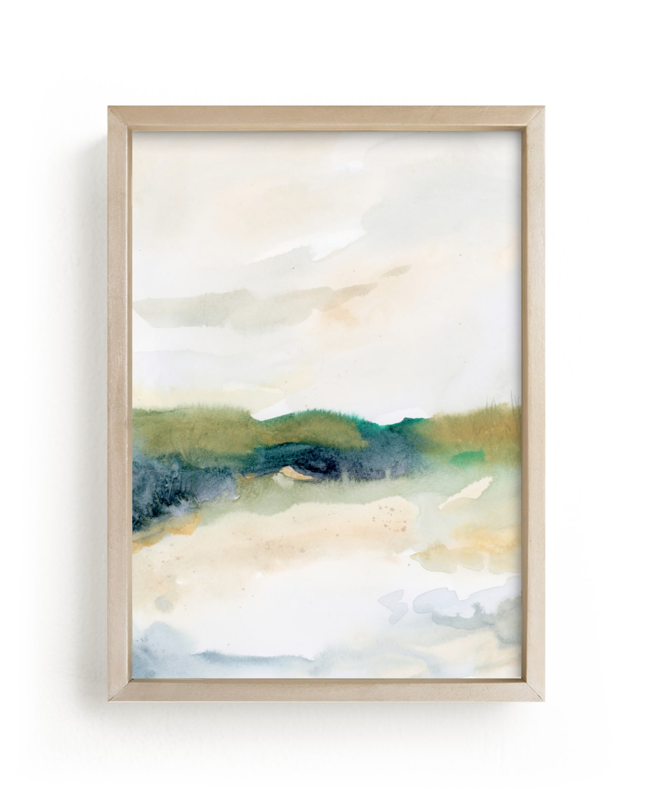 "Sea Mood I" by Lindsay Megahed in beautiful frame options and a variety of sizes.