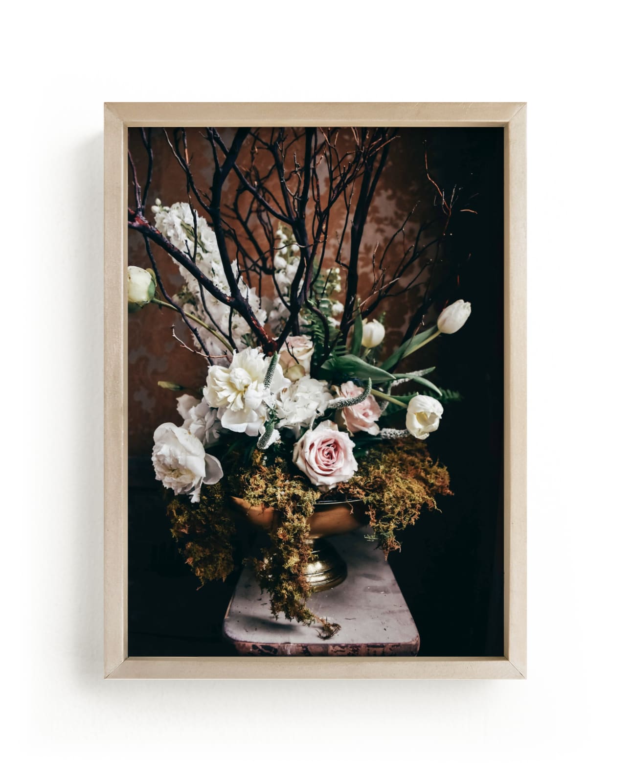 "Spring in Winter" by Becca Frederick in beautiful frame options and a variety of sizes.
