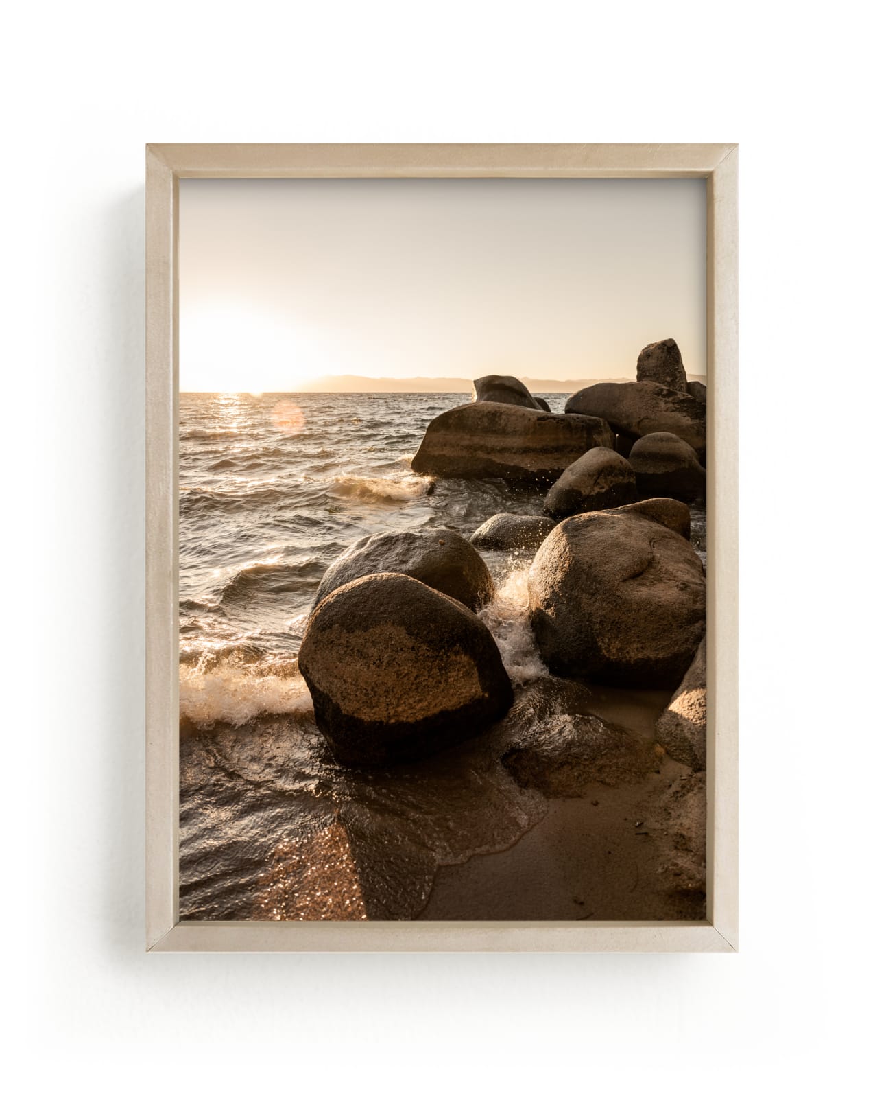 "Rocky Shore" by Karly Rose Sahr in beautiful frame options and a variety of sizes.