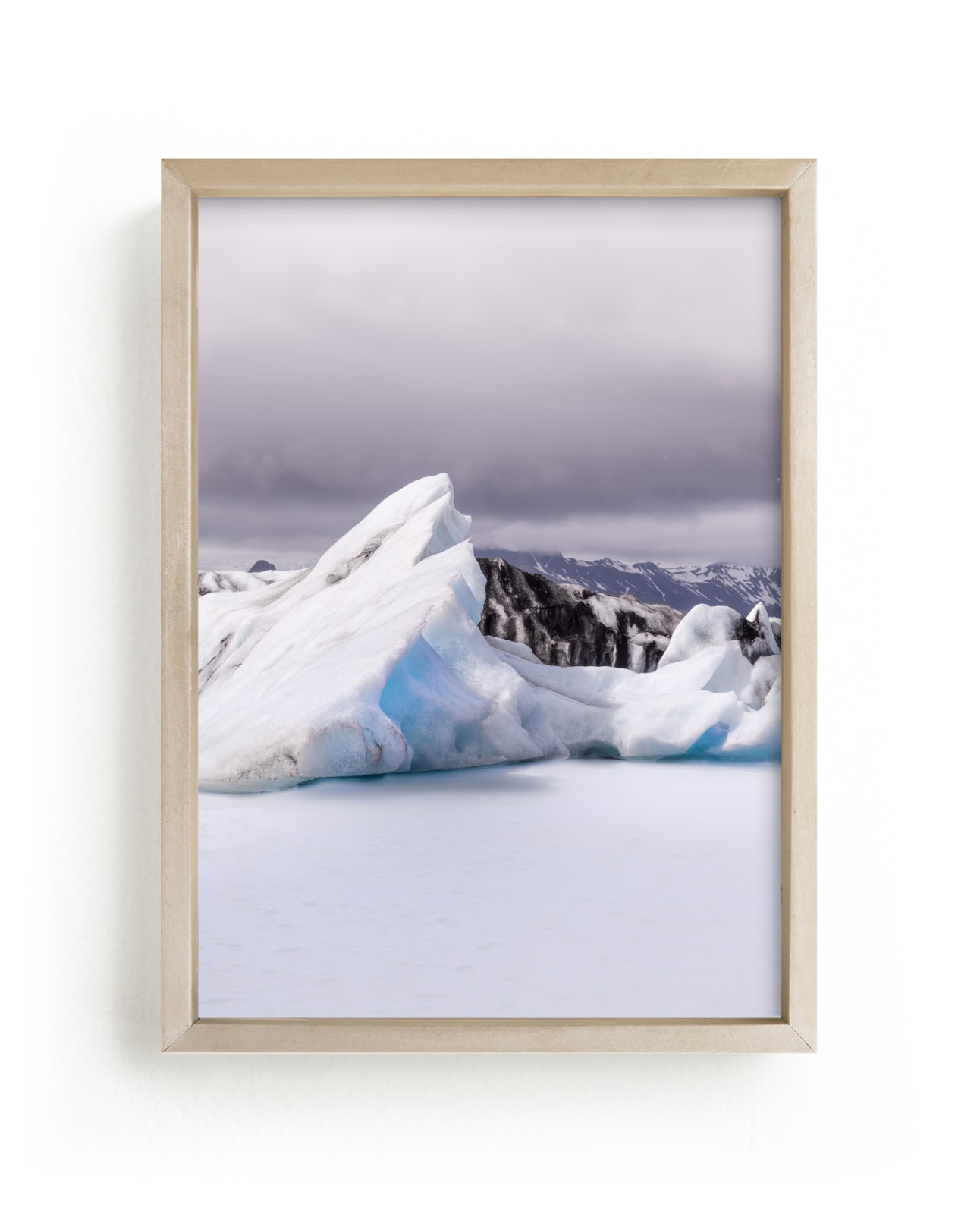 "Form of ice #3" by Van Tsao in beautiful frame options and a variety of sizes.