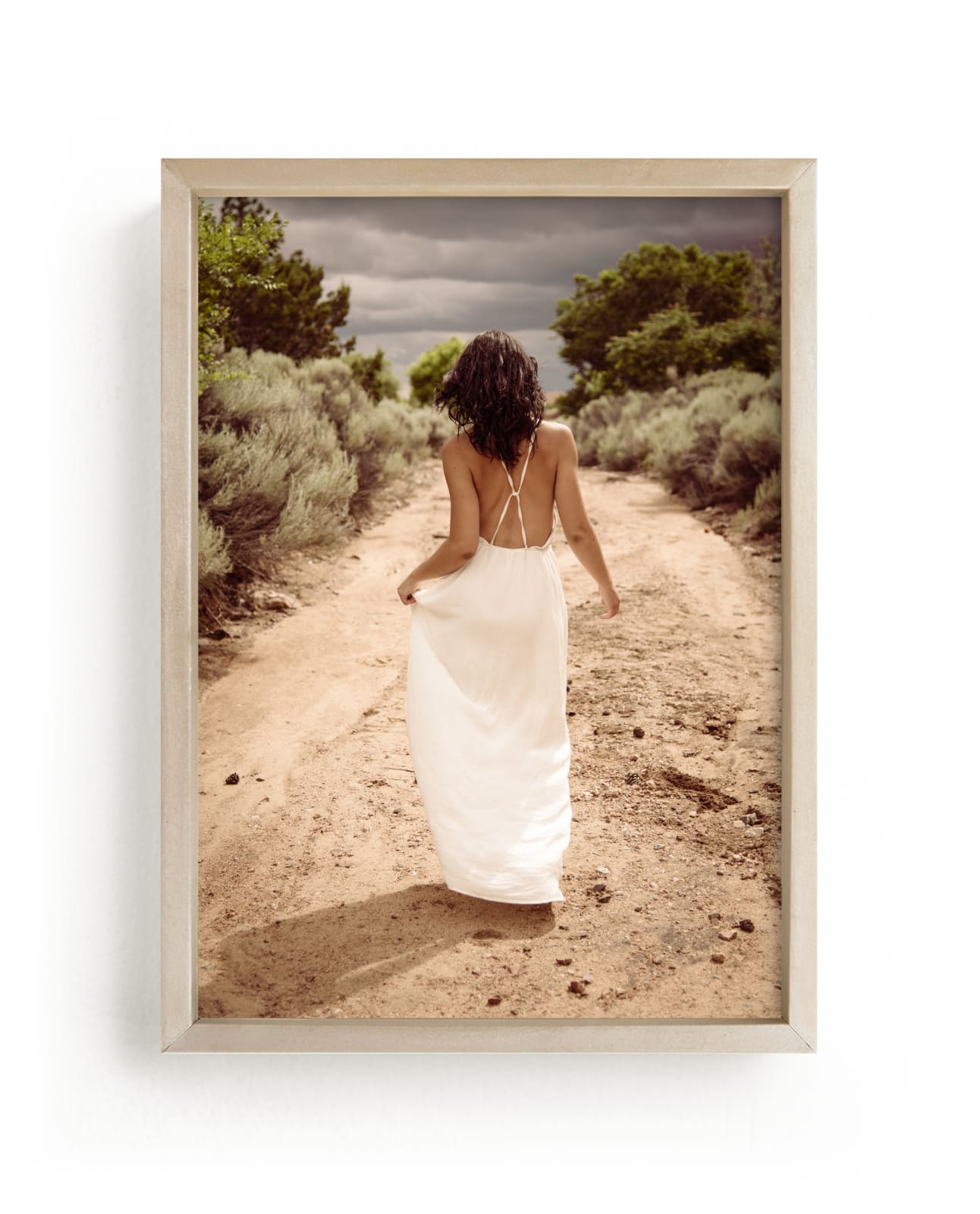 "She of the Arroyo" by AMANDA LOMAX in beautiful frame options and a variety of sizes.
