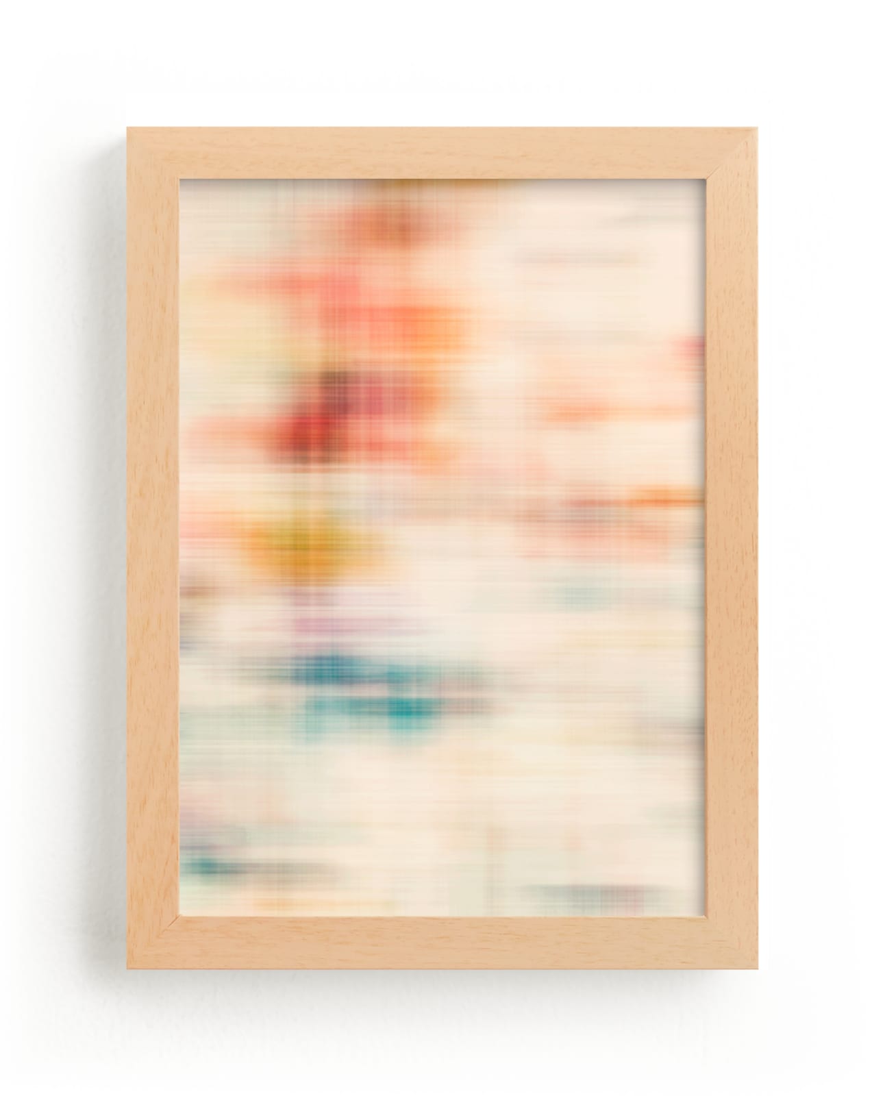 "Spring Plaid" - Limited Edition Art Print by Karen Kardatzke in beautiful frame options and a variety of sizes.