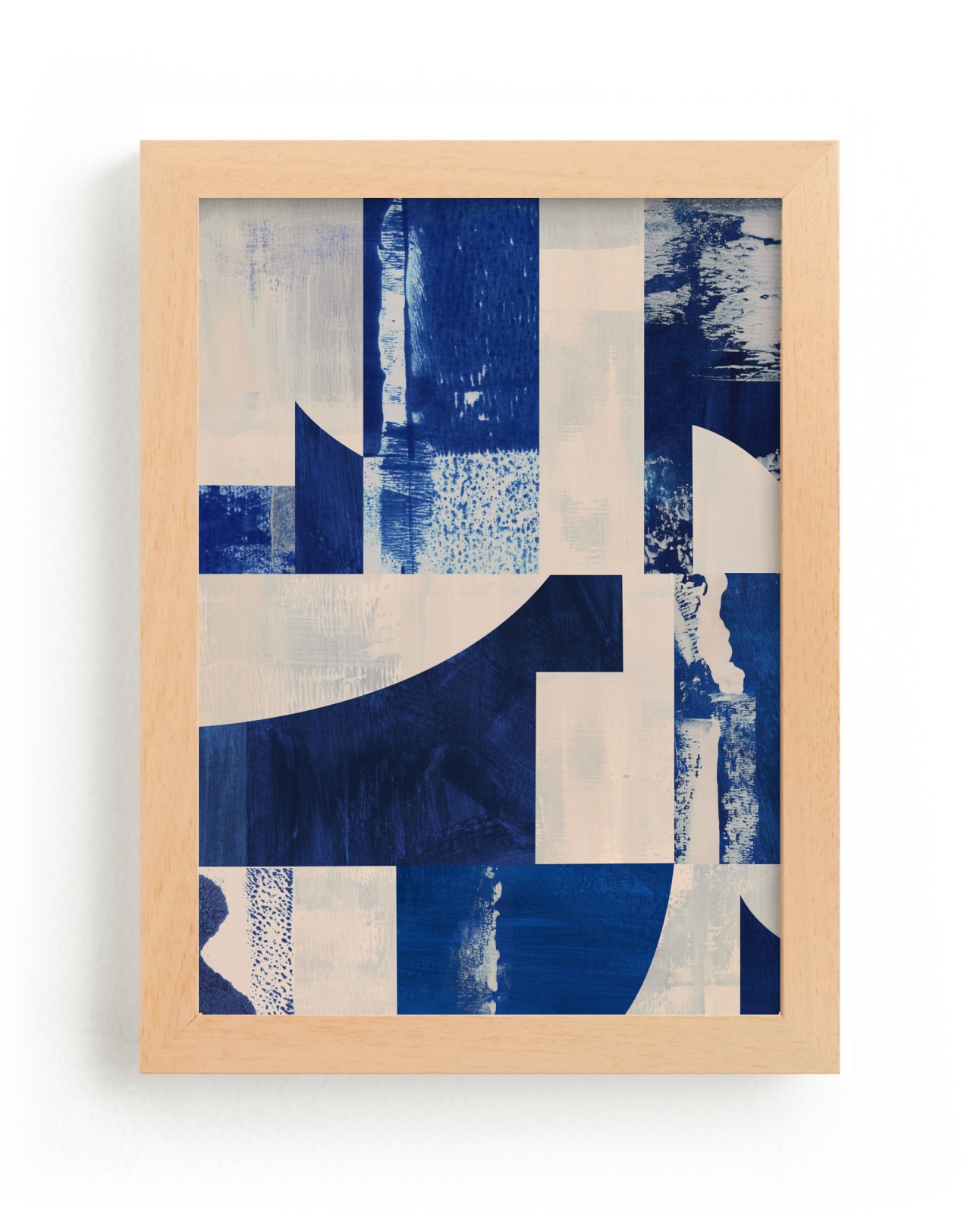 "Shades of Indigo" - Limited Edition Art Print by Lena Erysheva in beautiful frame options and a variety of sizes.
