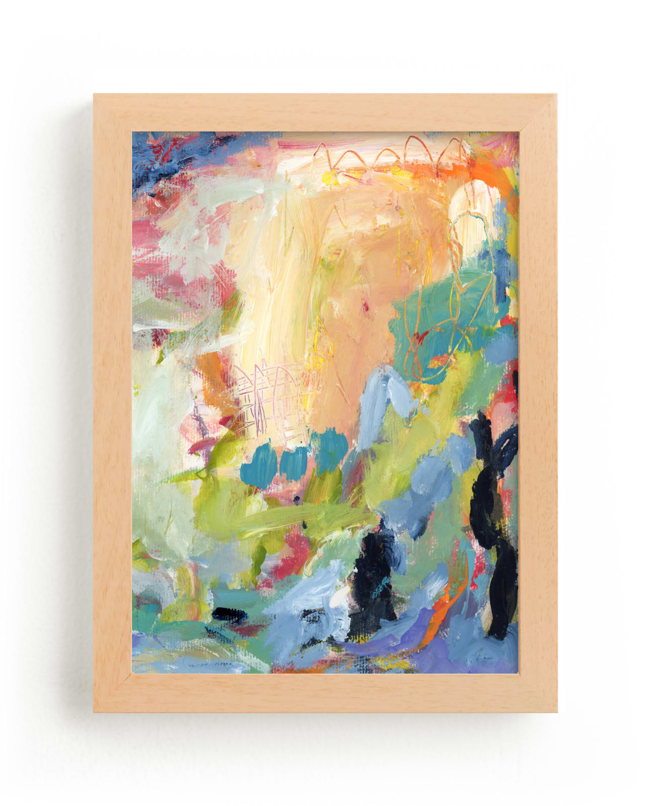 "In This We Delight II" - Limited Edition Art Print by Miriam Gitlin in beautiful frame options and a variety of sizes.