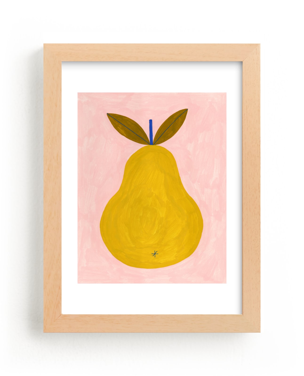 "Barlett Pear" - Limited Edition Art Print by Ana Toro in beautiful frame options and a variety of sizes.