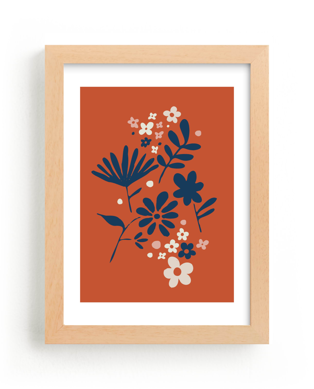 "Vintage Floral Set IV" - Limited Edition Art Print by Kate Capone in beautiful frame options and a variety of sizes.